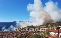 ΝΕΑ ΕΙΔΗΣΕΙΣ (Μεγάλη φωτιά στο Καρπενήσι κοντά σε σπίτια και ξενοδοχεία)